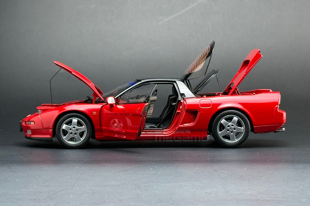1/18 LCD Honda NSX MK1 NA1 Red Diecast Full Open