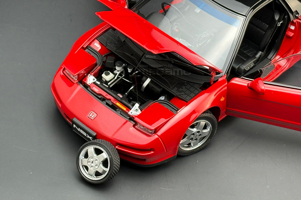 1/18 LCD Honda NSX MK1 NA1 Red Diecast Full Open