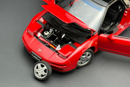 1/18 LCD Honda NSX MK1 NA1 Red Diecast Full Open