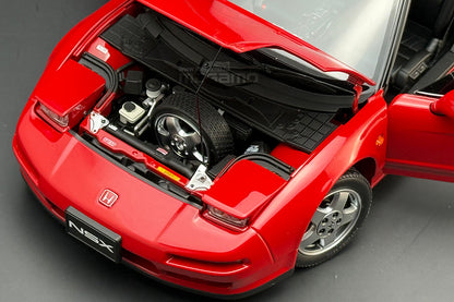 1/18 LCD Honda NSX MK1 NA1 Red Diecast Full Open