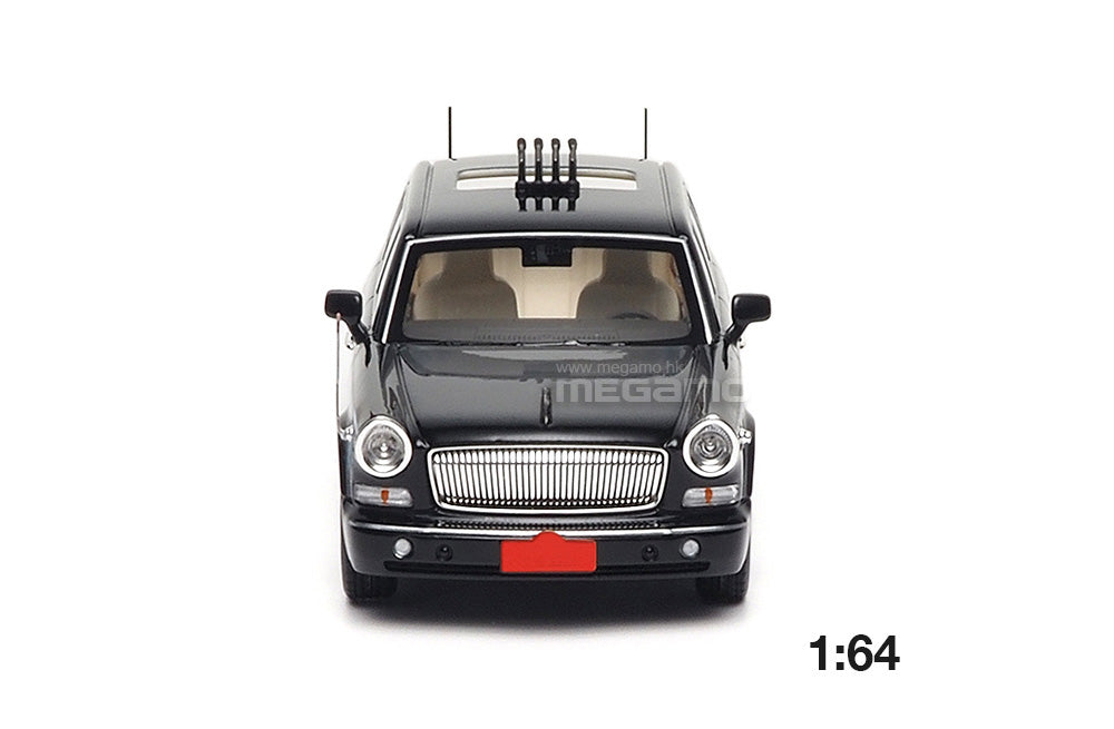 1/64 Almost Real AR Box Red Flag HongQi CA7601 Limousine 2025 China Victory Day Parade Diecast Model