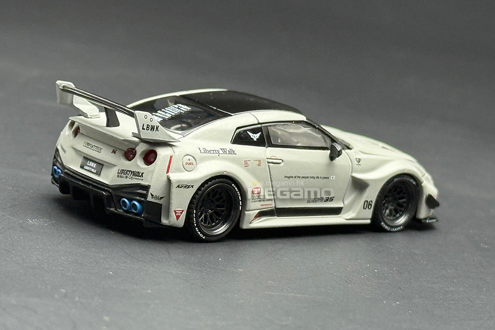 1/64 Mini GT 1248 Nissan LB-Silhouette WORKS GT 35GT-RR R35 Air Force Grey LBWK