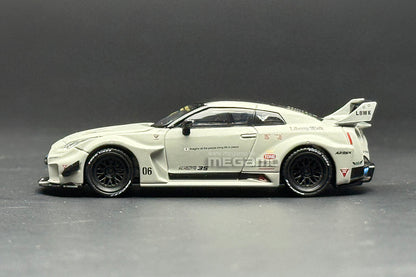 1/64 Mini GT 1248 Nissan LB-Silhouette WORKS GT 35GT-RR R35 Air Force Grey LBWK