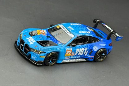 1/64 Mini GT 1215 BMW G82 M4 GT3 EVO #90 2025 China GT Winner FIST Team