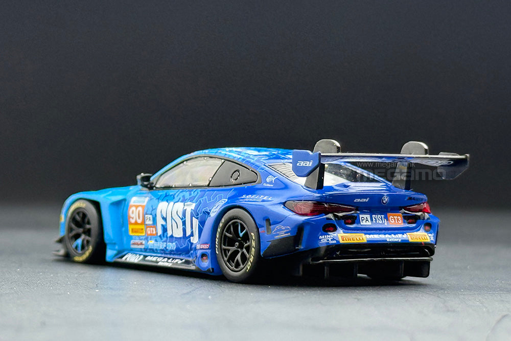 1/64 Mini GT 1215 BMW G82 M4 GT3 EVO #90 2025 China GT Winner FIST Team