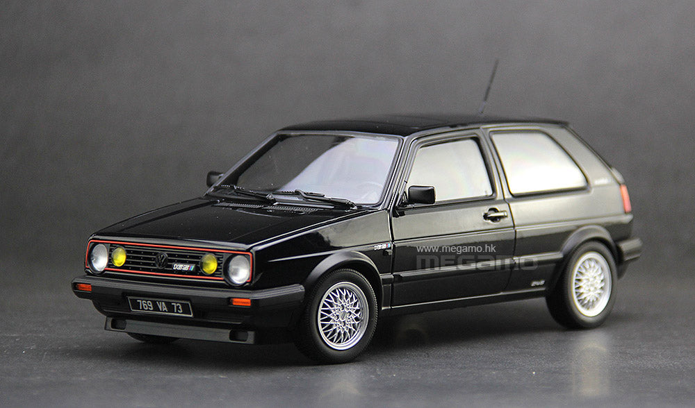 1/18 Norev Volkswagen VW Golf GTI Match 1989 MK2 Black Diecast