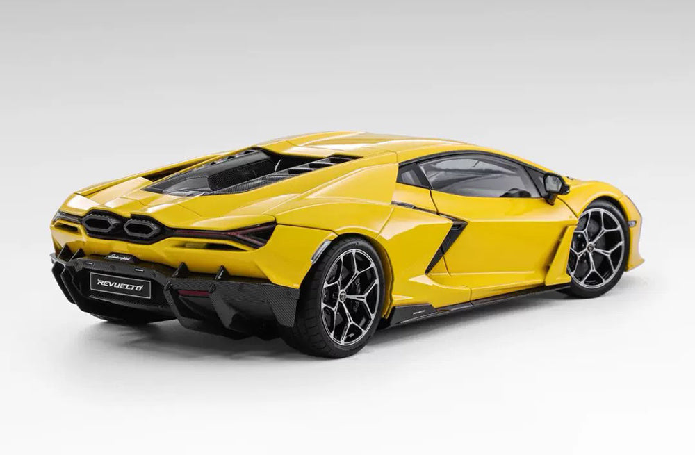 1/18 LCD Lamborghini Revuelto Orange Yellow White Diecast Full