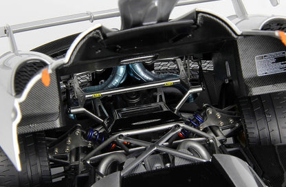 Pre Order 1/18 LCD Pagani Imola Red Silver Diecast Full Open