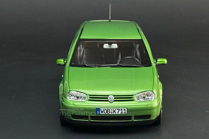 1/18 Norev Volkswagen VW Golf GTI MK4 1998 Green Diecast Full Open