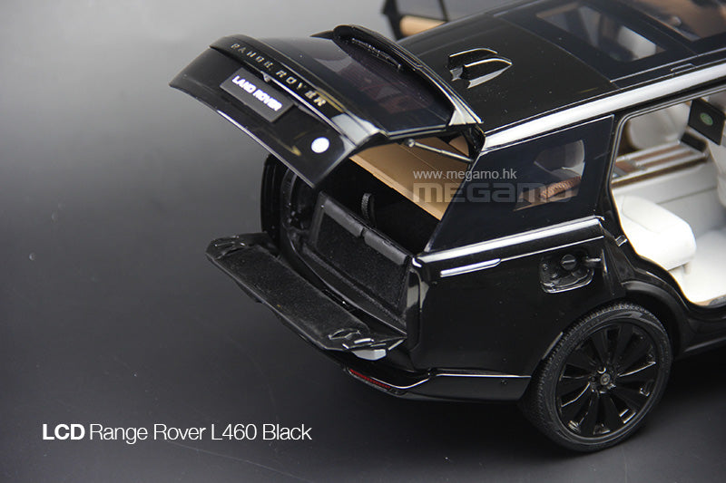 1/18 LCD All New 2022 Range Rover SV L460 Black Diecast Full Open – MEGAMO
