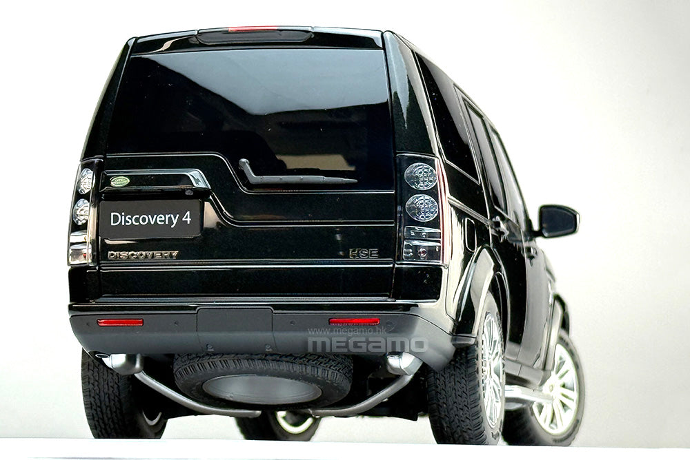 1/18 WHELART Land Rover Discovery 4 Black Green Diecast Full Open