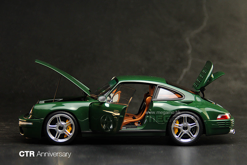 1/18 Almost Real RUF CTR Anniversary Irish Green Porsche 911 964 Dieca ...