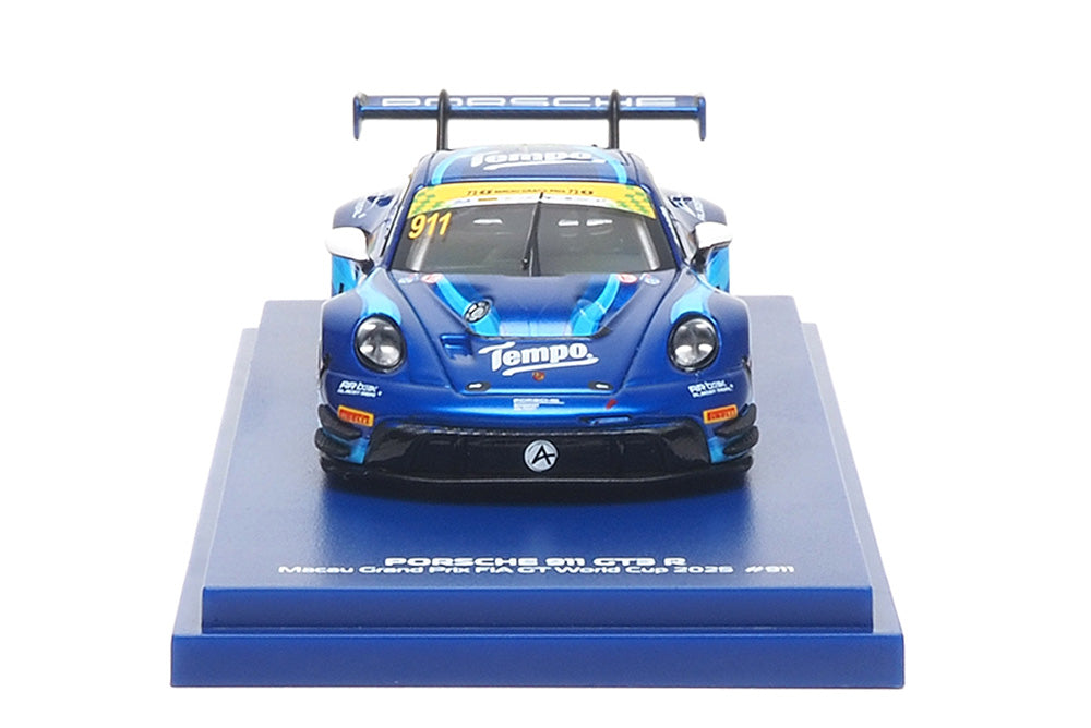 1:64 Almost Real AR Box Porsche 911 GT3 R Macau Grand Prix FIA World Cup 2025 #911 #992
