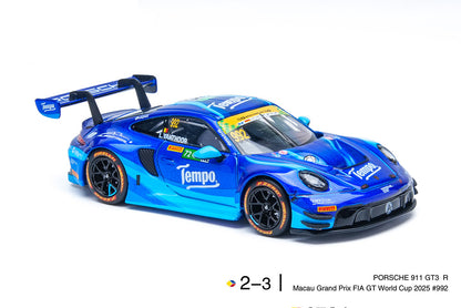 1:64 Almost Real AR Box Porsche 911 GT3 R Macau Grand Prix FIA World Cup 2025 #911 #992