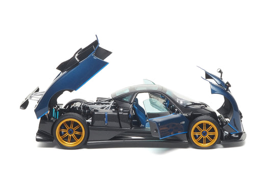 1/18 Almost Real AR+ Pagani Zonda Tricolore Full Carbon Textured Diecast Full Open