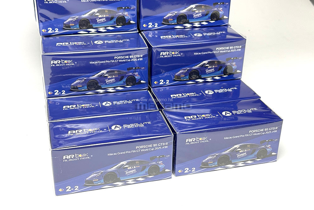 1:64 Almost Real AR Box Porsche 911 GT3 R Macau Grand Prix FIA