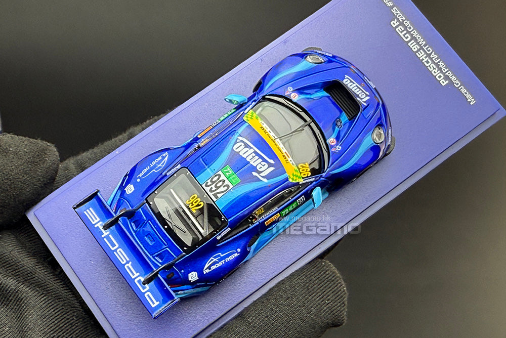 1:64 Almost Real AR Box Porsche 911 GT3 R Macau Grand Prix FIA World Cup 2025 #911 #992