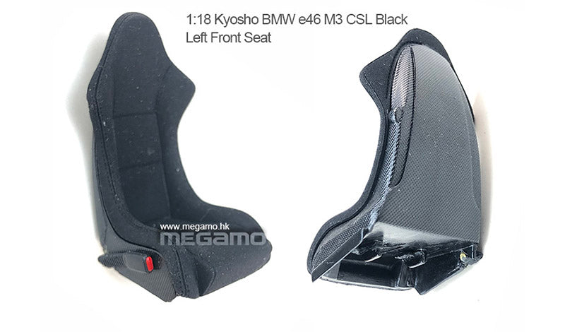 1/18 Kyosho BMW E46 M3 CSL Racing Seat Spare Parts