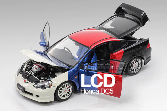 Pre Order 1/18 LCD Honda Integra DC5 Type R JDM Black White Red Blue Diecast Full Open