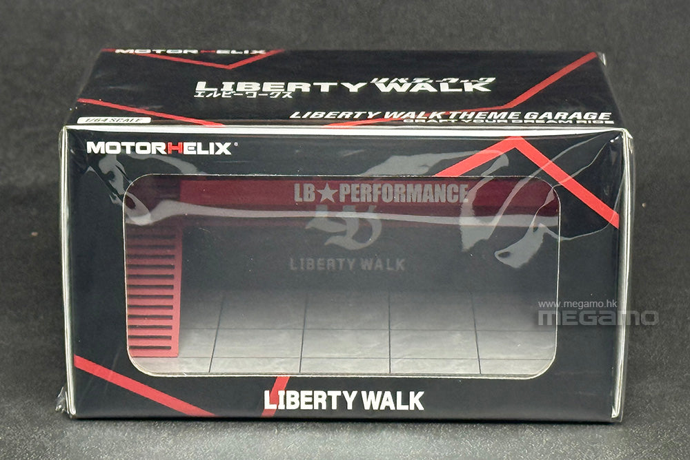 1/64 Motorhelix LBWK Liberty Walk Theme Garage Diorama Set