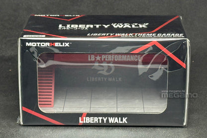 1/64 Motorhelix LBWK Liberty Walk Theme Garage Diorama Set