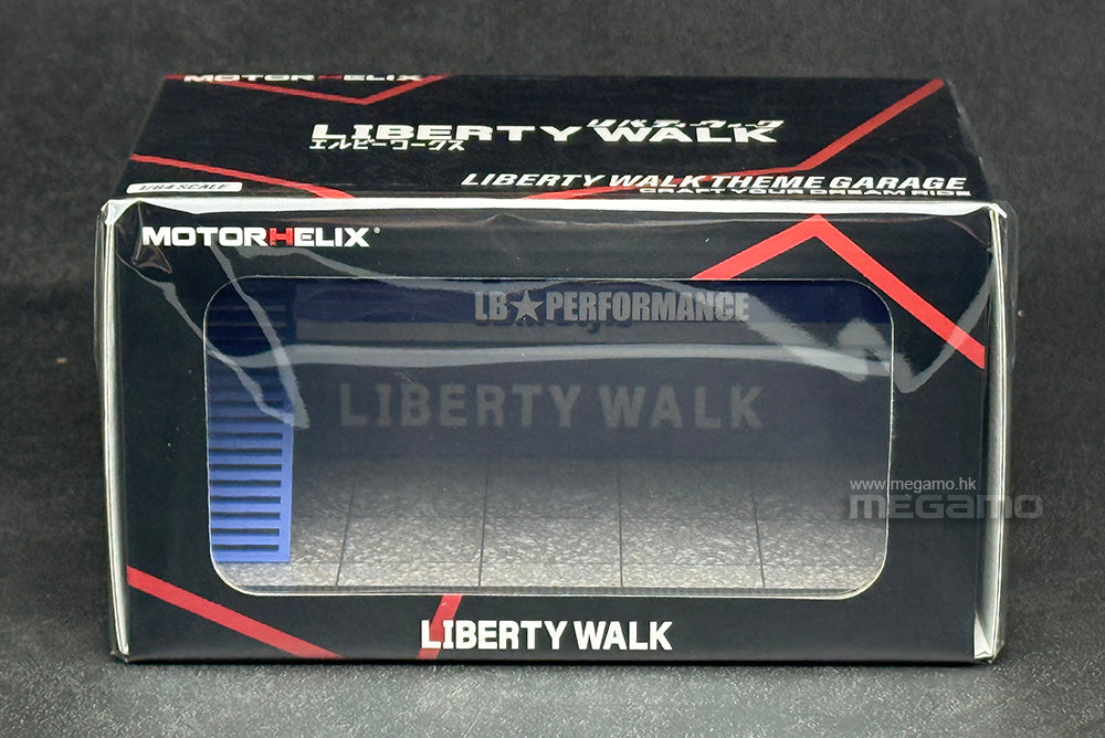 1/64 Motorhelix LBWK Liberty Walk Theme Garage Diorama Set