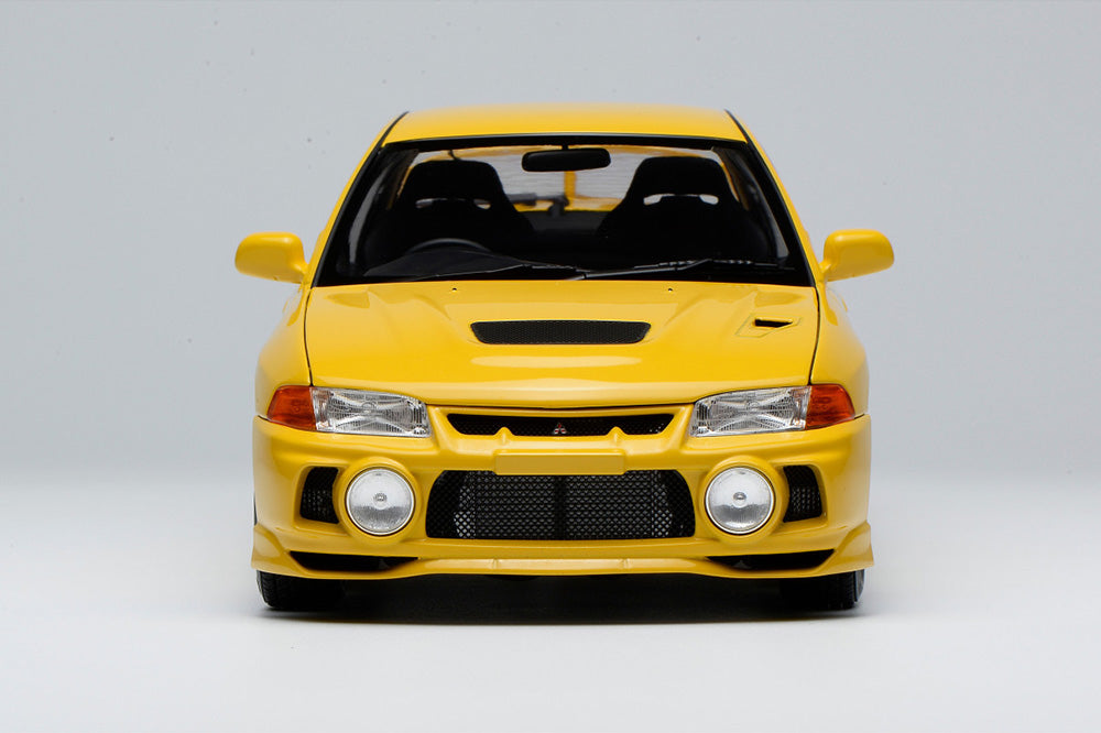 1/18 Motorhelix Mitsubishi Lancer EVO IV 4th White Red Blue Silver Yellow JDM Diecast Full Open