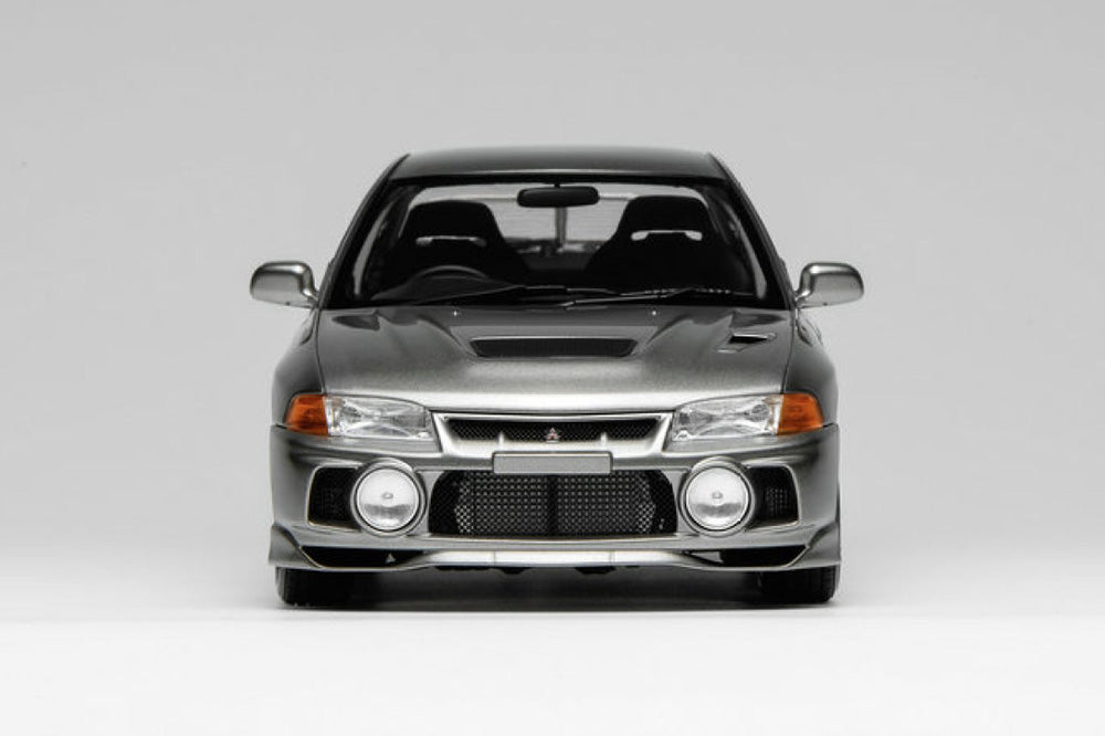 1/18 Motorhelix Mitsubishi Lancer EVO IV 4th White Red Blue Silver Yellow JDM Diecast Full Open