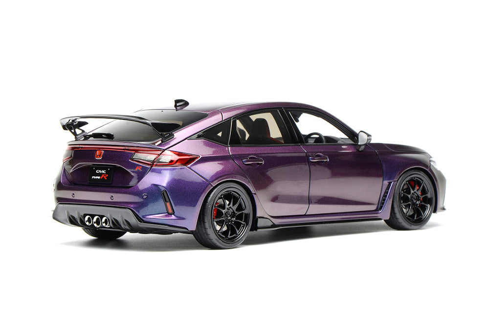 1/18 Motorhelix Honda Civic Type-R FL5 RHD Customized Chameloem Pearl Dark Green JDM Full Open Diecast Model