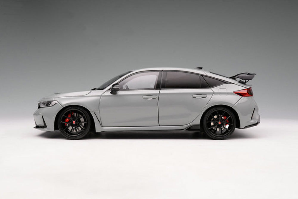 1/18 Motorhelix Honda Civic Type-R FL5 2023 RHD Yellow Grey JDM Full Open Diecast Model