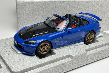 1/18 Motorhelix Honda S2000 Type-S AP2 MUGEN Blue Yellow JDM Diecast Full Open Ltd 399