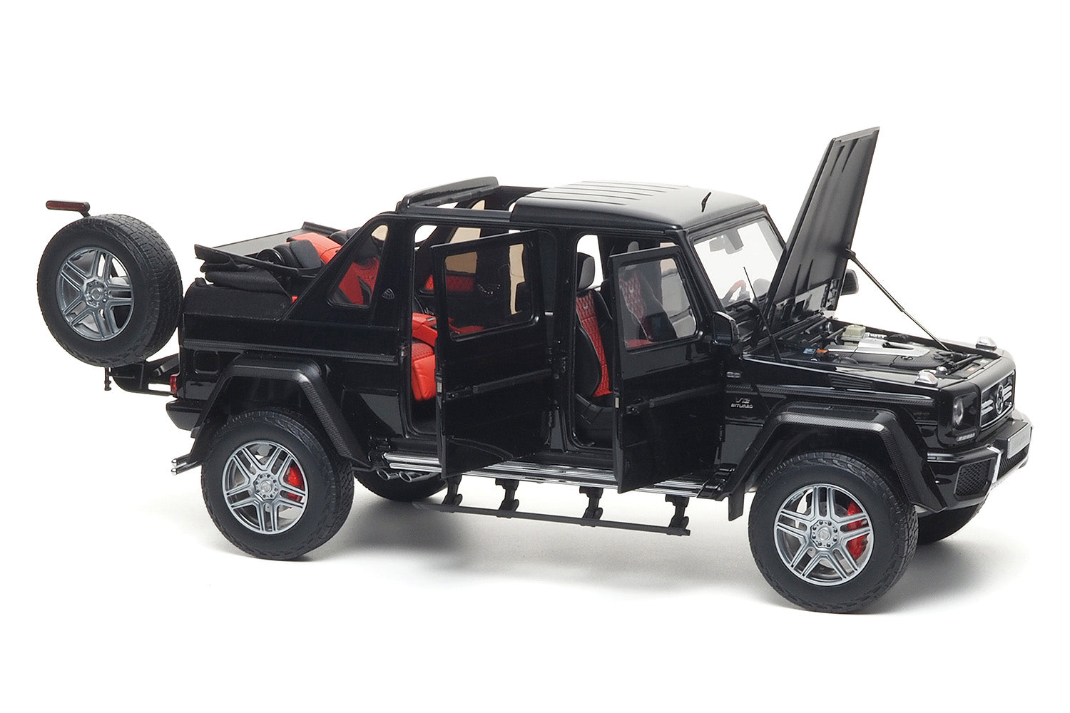 1/18 Almost Real Mercedes-Maybach G 650 Landaulet 2017 W463 Black