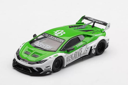 Pre Order 1/64 Mini GT 1226 Lamborghini Huracan GT LBWK Green