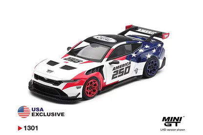 1/64 Mini GT 1301 American 250 Years Ford Mustang GTD