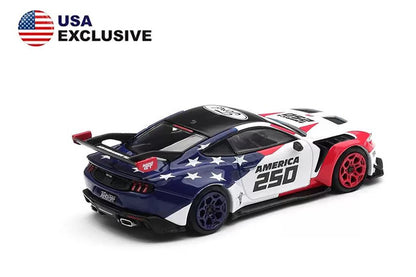 Pre Order 1/64 Mini GT 1301 American 250 Years Ford Mustang GTD