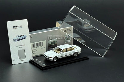 1/64 Almost Real AR Box BMW E38 750iL White Diecast Model