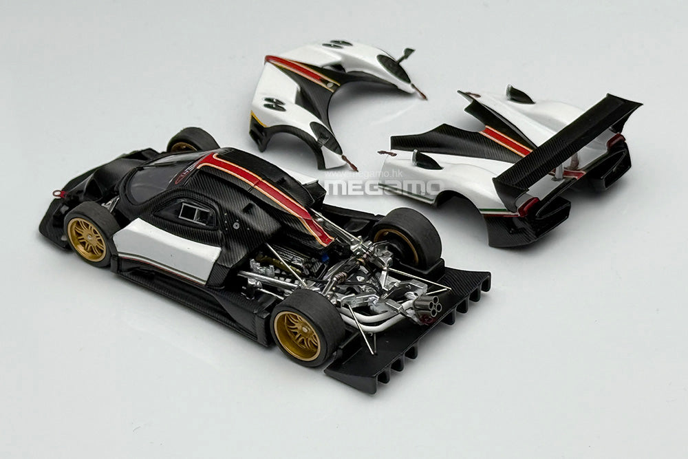 ミニカー Pagani Zonda R 1/64 ARbox Pagani Zonda R White 1/64 Diecast Model Car AR Box | eBay