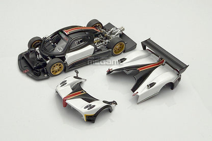 1/64 Almost Real AR Box Pagani Zonda R Matte Carbon Fiber White HEC 2026 Diecast Model