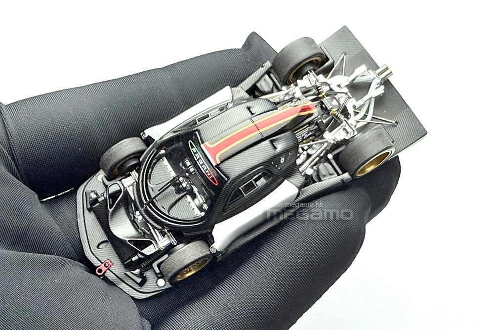 1/64 Almost Real AR Box Pagani Zonda R Matte Carbon Fiber White HEC 2026 Diecast Model