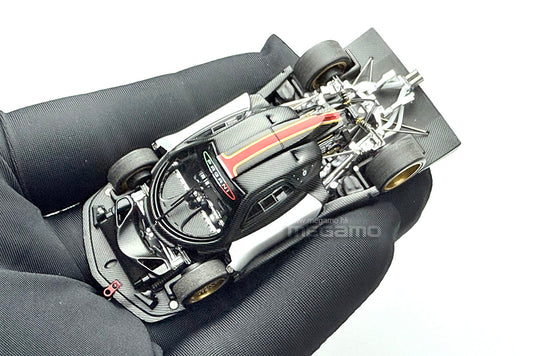 1/64 Almost Real AR Box Pagani Zonda R Matte Carbon Fiber White HEC 2026 Diecast Model