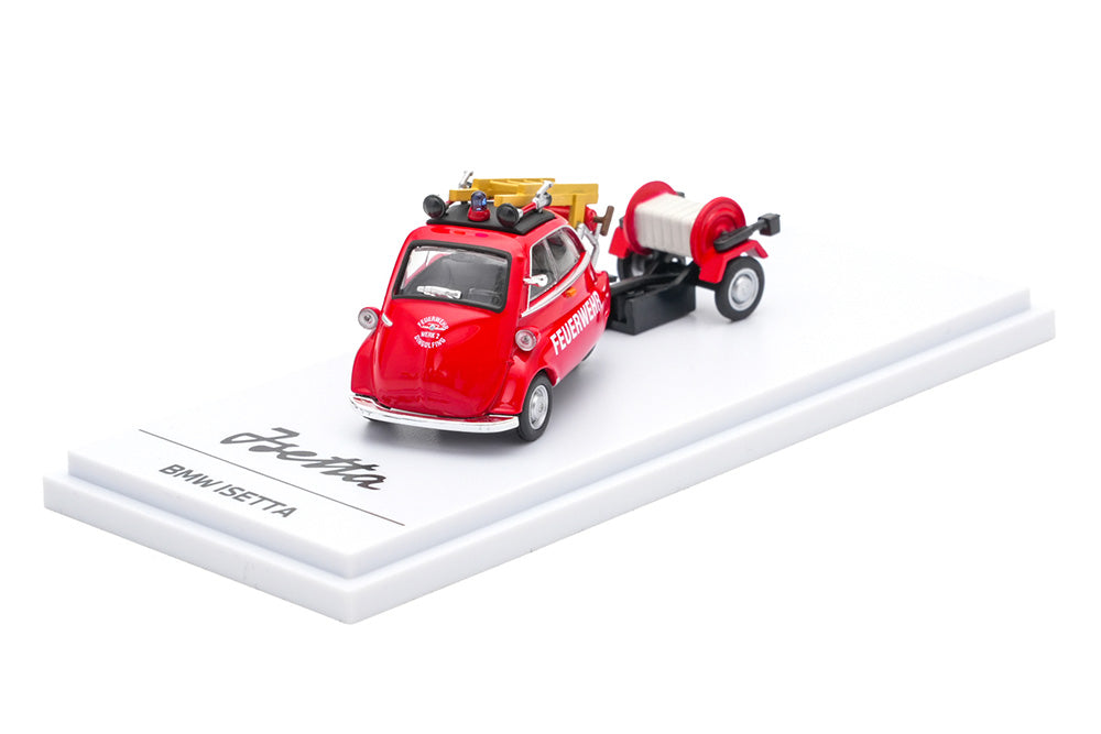 1/64 Almost Real AR Box #19 BMW Isetta Fire Engine Set Diecast Model