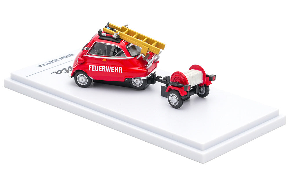 1/64 Almost Real AR Box #19 BMW Isetta Fire Engine Set Diecast Model
