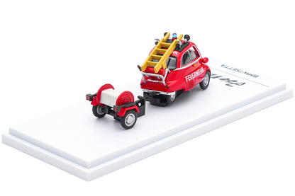 1/64 Almost Real AR Box #19 BMW Isetta Fire Engine Set Diecast Model
