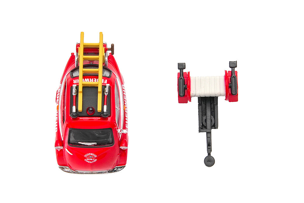 1/64 Almost Real AR Box #19 BMW Isetta Fire Engine Set Diecast Model