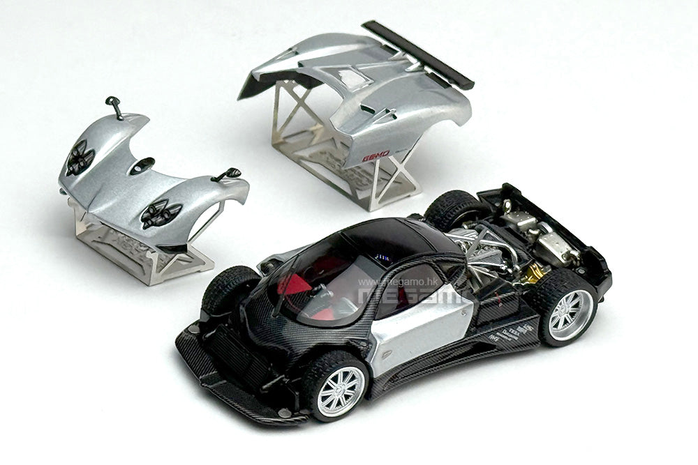 1/64 Almost Real AR Box Pagani Zonda F 2005 Geneva Motor Show Diecast Model