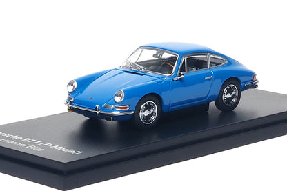 1/64 Almost Real AR Box #45 Porsche 911 F-Model 1964 Enamel Blue Diecast