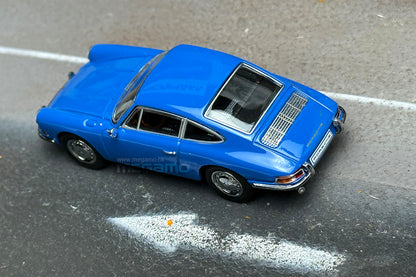1/64 Almost Real AR Box #45 Porsche 911 F-Model 1964 Enamel Blue Diecast