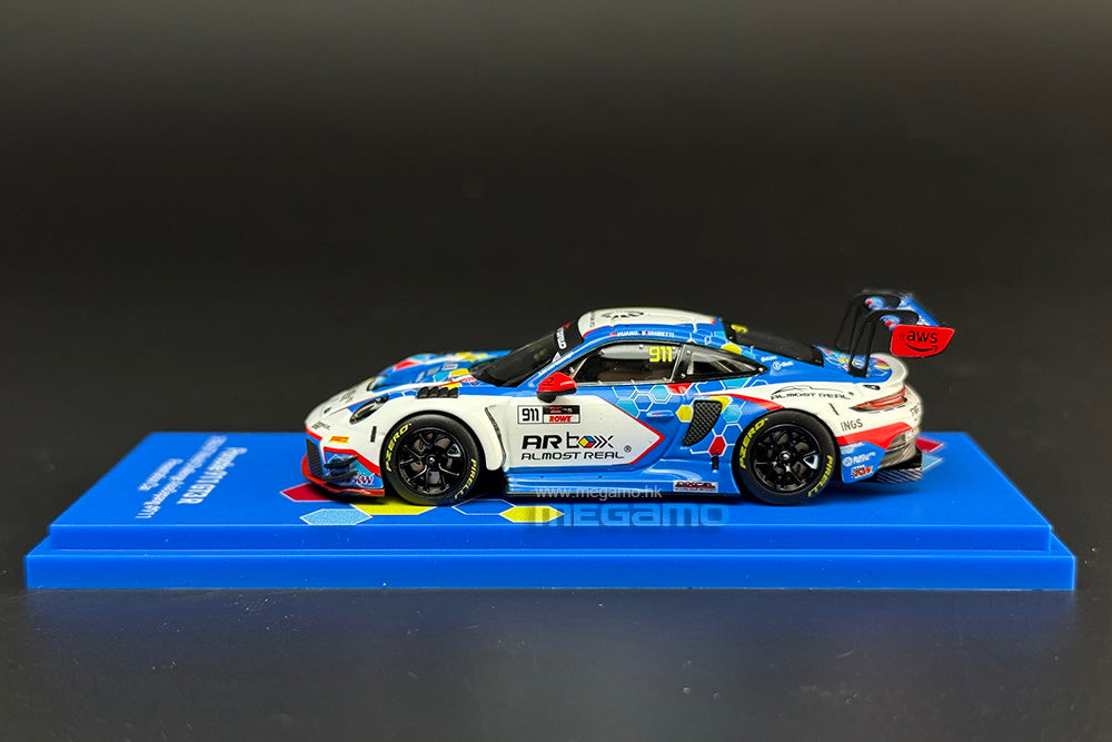 1/64 Almost Real AR Box Porsche 911 GT3 R 2026 GT World Challenge Asia Sepang #911 Presentation Car