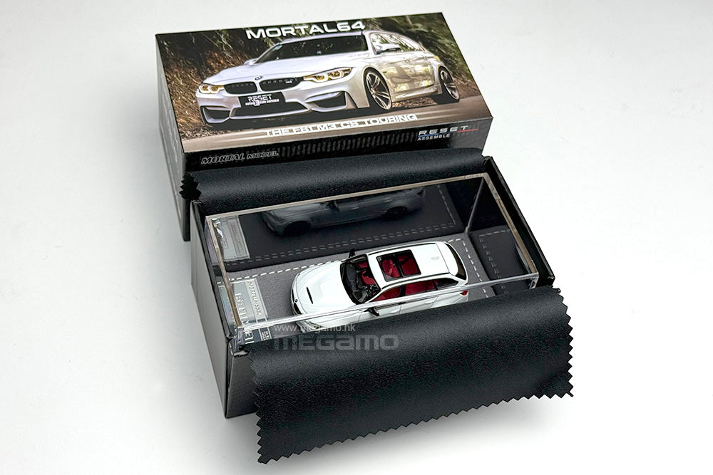 1/64 Mortal BMW F81 M3 CS Touring Blue White Diecast Model