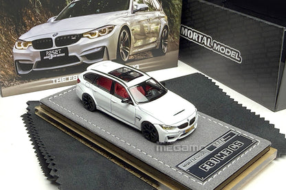 1/64 Mortal BMW F81 M3 CS Touring Blue White Diecast Model